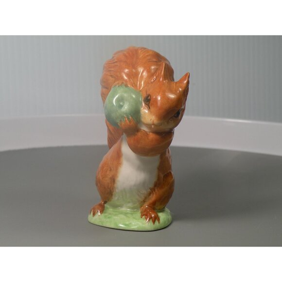 Beatrix Potters Beswick Figurine Squirrel Nutkin 1948 Hand-Painted Ceramic Engla - Picture 6 of 6